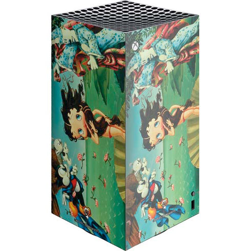 Betty Boop At Sea XBox Series X Digital Edition Console Skin